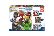 Puslespill - Educa 12-16-20-25 Progres. Spidey&Amazing Friends - 80-19295