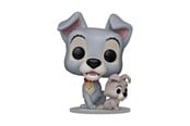 Reklameartikler - Funko! - Pop! Disney: Lady and the Tramp - Tramp with Puppy 10cm - Figur - 83569
