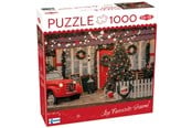 Puslespill - Tactic Christmas porch 1000 pcs puzzle - 59606