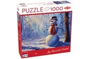 Puslespill - Tactic Happy Snowman 1000 pcs puzzle - 59222