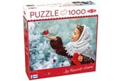 Puslespill - Tactic Girl with Red Mittens 1000 pcs puzzle - 59221