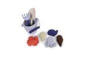 Babyleker - Filibabba Silikone strandsæt - Blue Mix - FI-03559