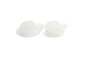 Babyutstyr - Filibabba Set of 2 silicone mini snack boxes – Christian the Whale – Confetti - FI-03764