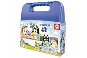 Puslespill - Educa Puzzle Suitcase 2x48 - Bluey - 80-19831