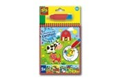 Kreative leker - SES Creative Colour with Water Farm Colouring Book - S00132
