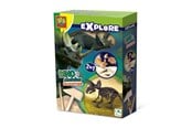 Kreative leker - SES Creative Explore Dino and skeleton excavation 2 in 1 - Triceratops - 25093