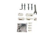 Babyutstyr - BabyDan Fittings for MultiDan / Liva Safety Gate metal White - 300339