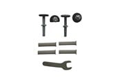 Babyutstyr - BabyDan Fittings for Asta/Premier/Avantgarde Safety Gates grey - 300547