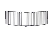 Babyutstyr - BabyDan CombiFit XL Safety Gate 90-278 cm black - 501507