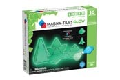 Byggesett - Magna-Tiles Glow 16-Piece Magnetic Building Set - 90215