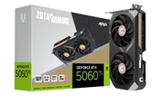 Grafikkort - ZOTAC GeForce RTX 5060 Ti AMP! - 16GB GDDR7 RAM - Grafikkort - ZT-B50620F-10M