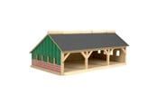 Treleker - Kids Globe Agricultural shed 3 compartments Small 1:87 - 610491
