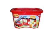 Byggesett - Unico - Fire Brigade in Box 40pcs - 8548