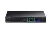 Switch/splitter - TRENDnet TPE-1020SB - Version v1.0R - switch - 10 ports - smart - rack-mountable - TAA Compliant - TPE-1020SB