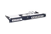 Tilbehør - Rackmount.IT RM-UB-T7 - network device mounting kit - 1U - 19" - RM-UB-T7