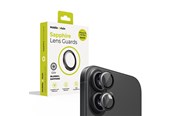 Mobil - Beskyttelsesglass - Mobile Origin Sapphire Lens guards - black - iPhone 16/16 Plus - SALG-i16-BLK
