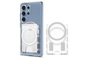 Mobil - Andre tilbehør - Spigen Ultra Hybrid Wallet MagSafe+ - crystal clear - Samsung Galaxy S25 Series - AFA09207