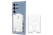 Mobil - Andre tilbehør - Spigen Ultra Hybrid Wallet MagSafe - crystal clear - Samsung Galaxy S25 Series - AFA09206