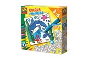 Kreative leker - SES Creative Colour by Numbers - Triangular Pens - 14690