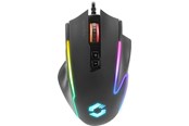 Mus - Speed-Link Speedlink DECUS NX RGB Gaming Mouse - Rubber Black - Gaming mus - Optisk - 6 - Svart - SL-680024-RRBK