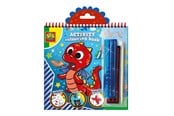 Barnebøker - Activity and Coloring Book Metallic 3in1 - 00115