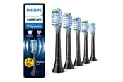 Elektrisk tannbørste - Philips Børstehoder Sonicare Premium Plaque Defence - Black - 4+1 pcs - HX9045/88