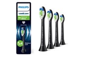 Elektrisk tannbørste - Philips Børstehoder Sonicare Optimal White - 4 pcs - Black - HX6064/88
