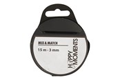 Hobbyartikler - Creativ Company - Satin ribbon Black 15m - 524502