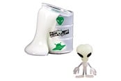 Kreative leker - Toi-Toys Glow N Fun Oil Barrel with Glow in the Dark Slime Alien - 35808A