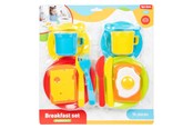 Lekekjøkken & Utstyr - Toi-Toys - Home Food Breakfast Set 16pcs. - 40028A