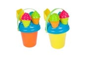 Utendørsleker - Toi-Toys Play Out Beach Set Bucket and Ice Molds 8pcs. - 42473Z