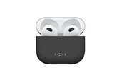 Mobil - Deksel og etui - FIXED Silky Silicone case for Apple Airpods 3 Black - FIXSIL-816-BK
