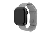 Smartklokke - Tilbehør - FIXED Silicone Sporty Strap SET Apple Watch 42/44/45/46mm Light Grey - FIXSST2-434-LGGR