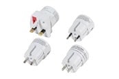 Diverse kabel - Vivanco Travel adapter Set EURO/USA -> World White - 7292