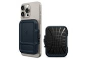 Mobil - Andre tilbehør - Spigen iPhone Lock Fit MagSafe Wallet - metal slate - AFA08526