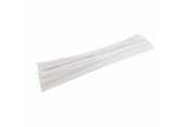 Kreative leker - Colorations - White Chenille Wire 100pcs. - CHIPCWH