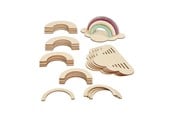 Kreative leker - Colorations - Make and Decorate your Own Wooden Rainbow Set of 6 - DYORNB6
