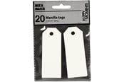 Hobbyartikler - Creativ Company - Manila Labels Off-white 20 pcs. - 234022