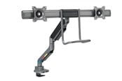 Skjermholder - Kensington SmartFit™ dobbel skjermarm med tverrstang og håndtak - K58272WW