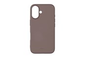 Mobil - Deksel og etui - ONSALA Phone Case with Silicone Feel Chocolate - iPhone 16 - 664239