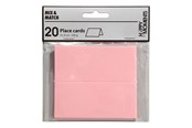 Hobbyartikler - Creativ Company - Name cards Light red 20 pcs. - 228719
