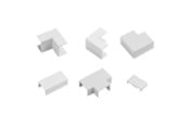 Kabelordner/Kabelstrømpe - D-LINE Accessory Kit 25x16 White - DLFSA2-AP