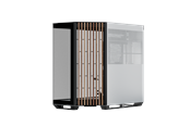 Kabinett - APNX V1 Black/White/Wood - Kabinett - Miditower - Hvit - APNX V1-W-BW-v1