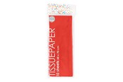 Arts & Crafts - Tilbehør - Globos Tissue Paper 10 Sheets Red 50x70cm - 6391