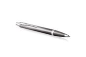 Skrive- & Tegneverktøy - Parker IM Writing Rituals | Ballpoint Pen | Grey Finish with Gradient | Chrome Trims | Medium Point | Blue Ink | Gift Box - 2203898