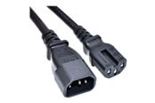 Strømkabel (intern) - Akyga AK-UP-06 - power cable - IEC 60320 C14 to IEC 60320 C15 - 1.8 m - AK-UP-06
