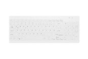 Tastatur - Cherry Medical AK-C7012 - keyboard - compact compact - QWERTY - Pan Nordic - white Input Device - Tastatur - Nordisk - Hvit - AK-C7012F-FU1-W/NOR
