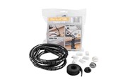 Kabelordner/Kabelstrømpe - D-LINE Accessory Pack for Cable Black - EU/CKITB