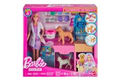 Dukker & Tilbehør - Barbie Fast Cast Veterinarian Clinic playset - JFX93