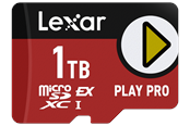 Minnekort - Lexar microSD Express PLAY Pro - 900MB/s - 1TB - LMSXPS0001T-BNNNG